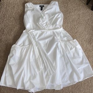 NEW Lovely White Dress- 4X